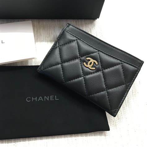 porte cartes chanel|porte feuille Chanel.